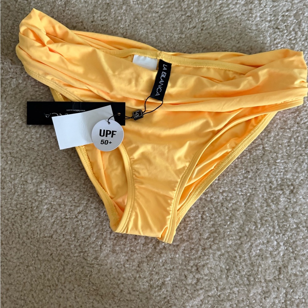 La Blanca Sunny Yellow Bikini Bottom